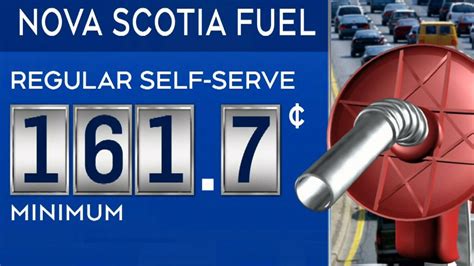 gas price in nova scotia today